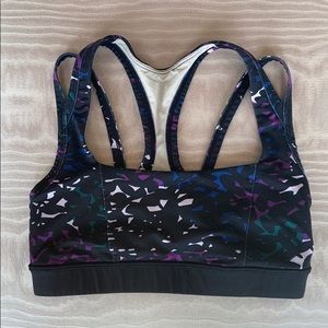 Patterned Lululemon Sport Bra